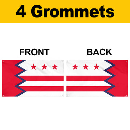 Fyon Washington, Maine Flag Banner