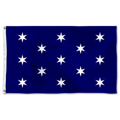 Fyon Washington, New York Flag Banner
