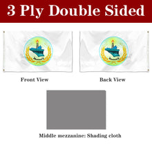 Fyon Double-sided Wasit Governorate, Iraq Flag Banner