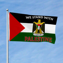 Fyon We Stand with Palestine Flag Indoor and outdoor banner