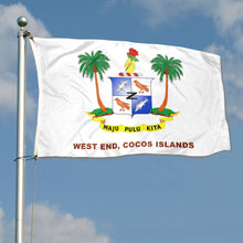 Fyon Double-sided West End, Cocos Islands Flag Banner