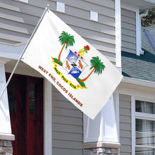 Fyon Double-sided West End, Cocos Islands Flag Banner