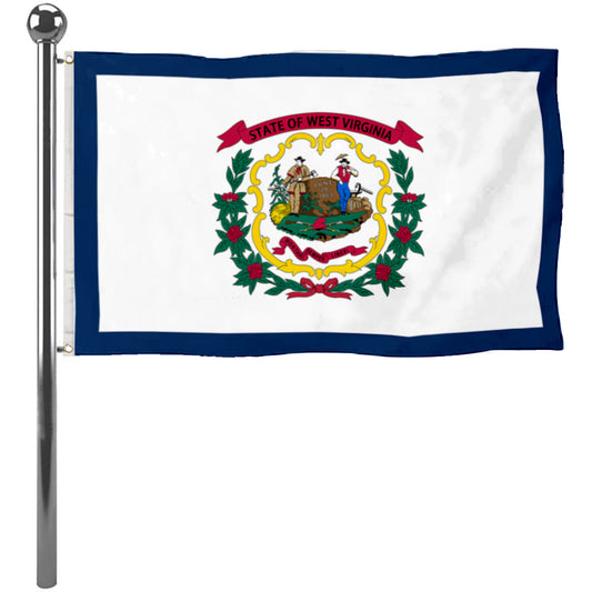 Fyon West Virginia Flag Banner