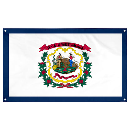 Fyon West Virginia Flag Banner