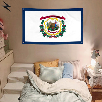 Fyon West Virginia Flag Banner