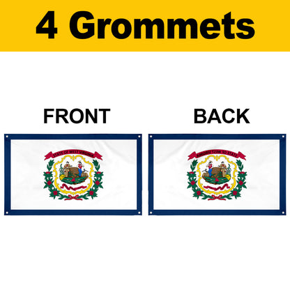 Fyon West Virginia Flag Banner