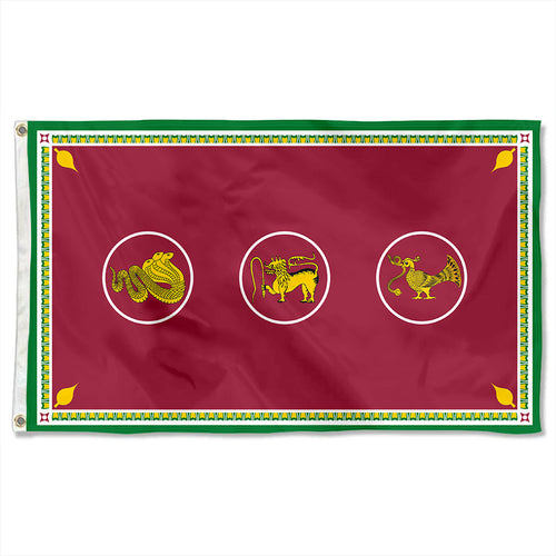 Fyon Double-sided Western Province, Sri Lanka Flag Banner