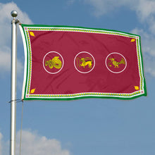 Fyon Double-sided Western Province, Sri Lanka Flag Banner