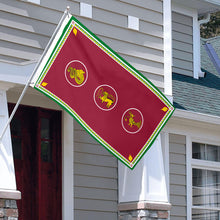 Fyon Double-sided Western Province, Sri Lanka Flag Banner