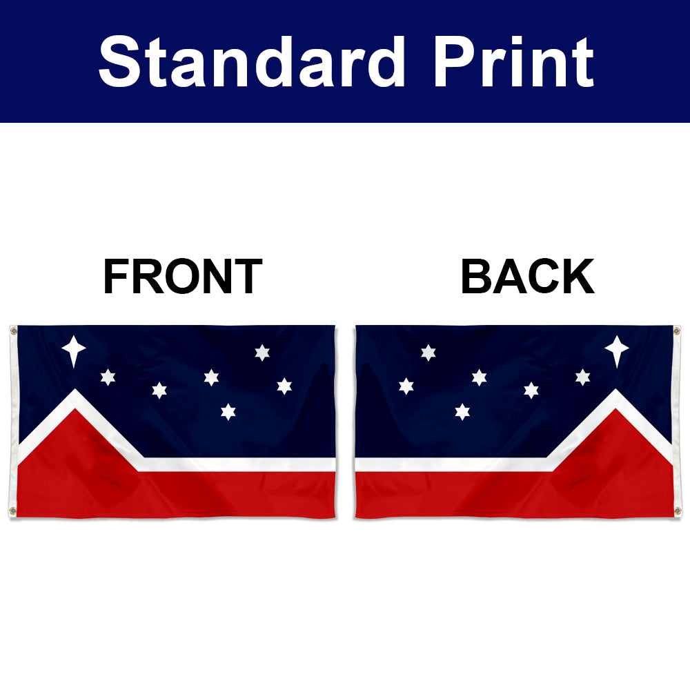 Fyon First seen at The 1987 Founding Convention of The Western Independence Association of Canada in Edmonton Flag Banner