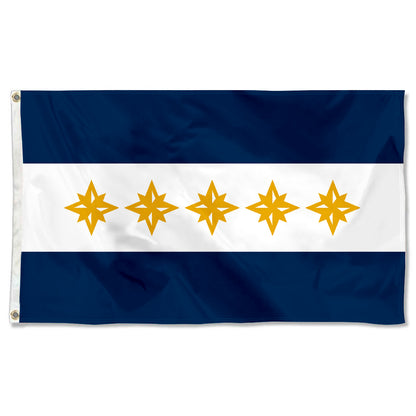 Fyon Wheeling, West Virginia Flag Banner