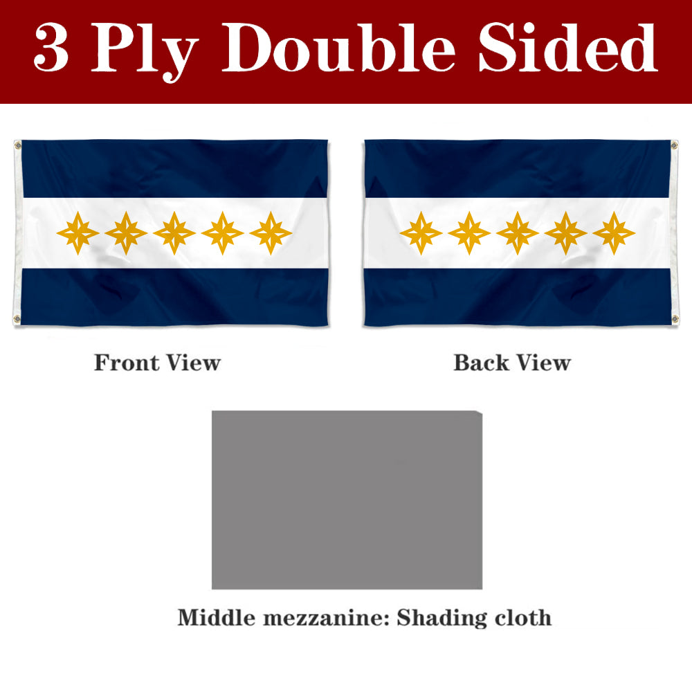 Fyon Wheeling, West Virginia Flag Banner