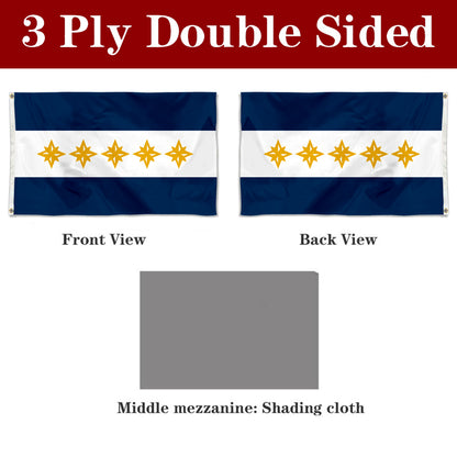 Fyon Wheeling, West Virginia Flag Banner