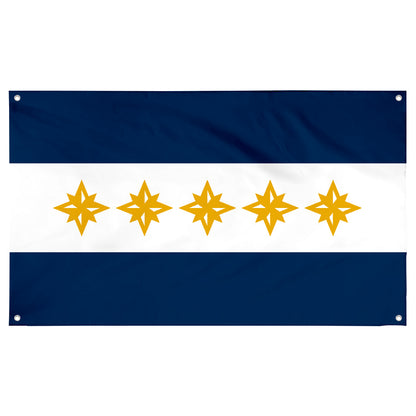 Fyon Wheeling, West Virginia Flag Banner