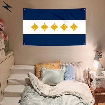 Fyon Wheeling, West Virginia Flag Banner