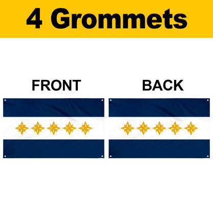 Fyon Wheeling, West Virginia Flag Banner