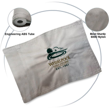 Fyon Whirlpool Golf Course Golf Pin Flag Banner