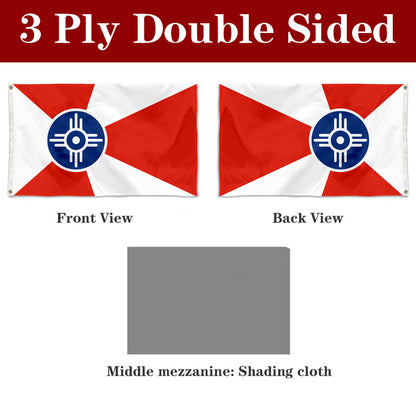 Fyon Wichita, Kansas Flag Banner