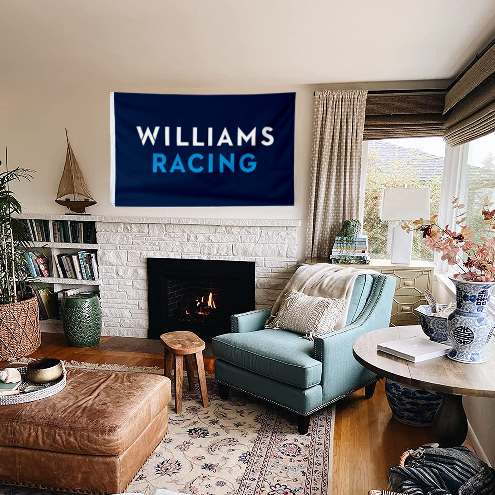 Fyon Williams Racing Grommet Flag Banner