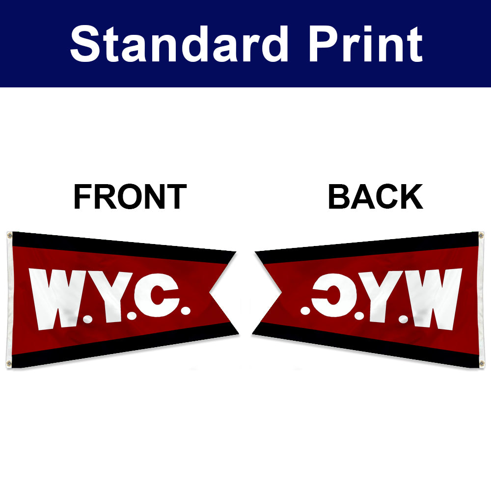 Fyon Windsor Yacht Club -Burgee Flag Banner