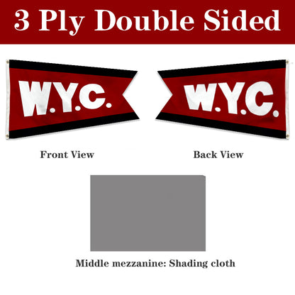 Fyon Windsor Yacht Club -Burgee Flag Banner