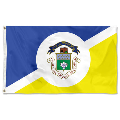 Fyon Winnipeg, Canada Flag Banner