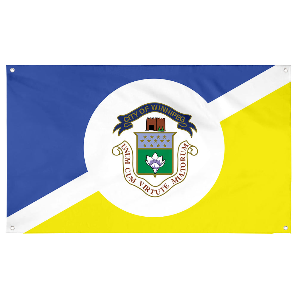 Fyon Winnipeg, Canada Flag Banner