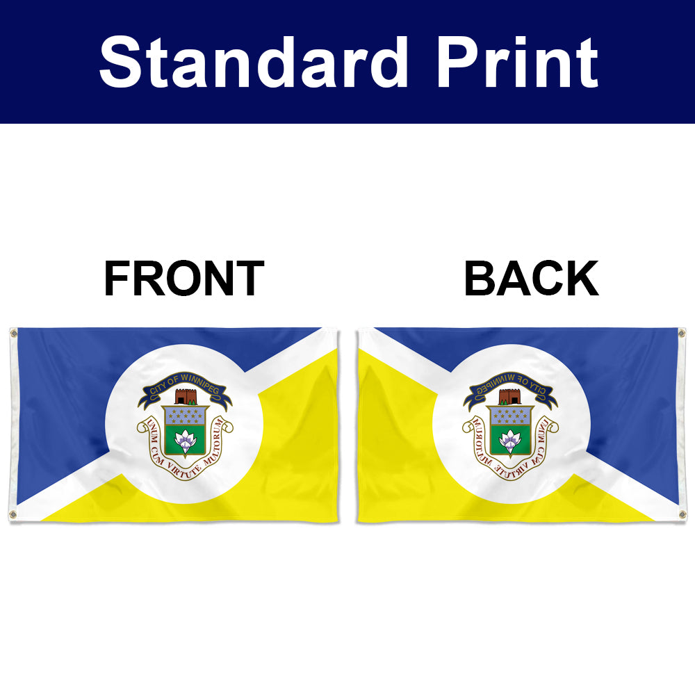 Fyon Winnipeg, Canada Flag Banner