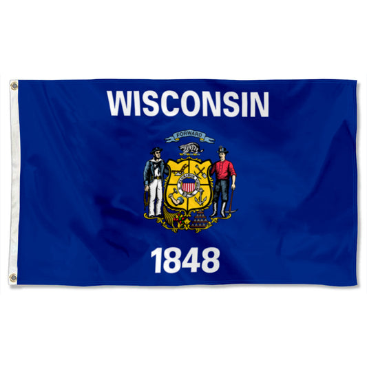 Fyon Wisconsin Flag Banner