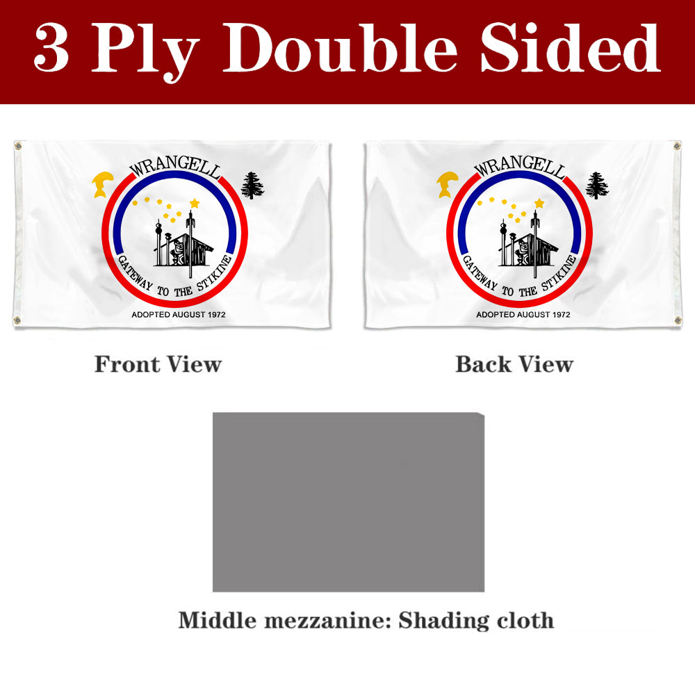 Fyon Wrangell, Alaska Flag Banner