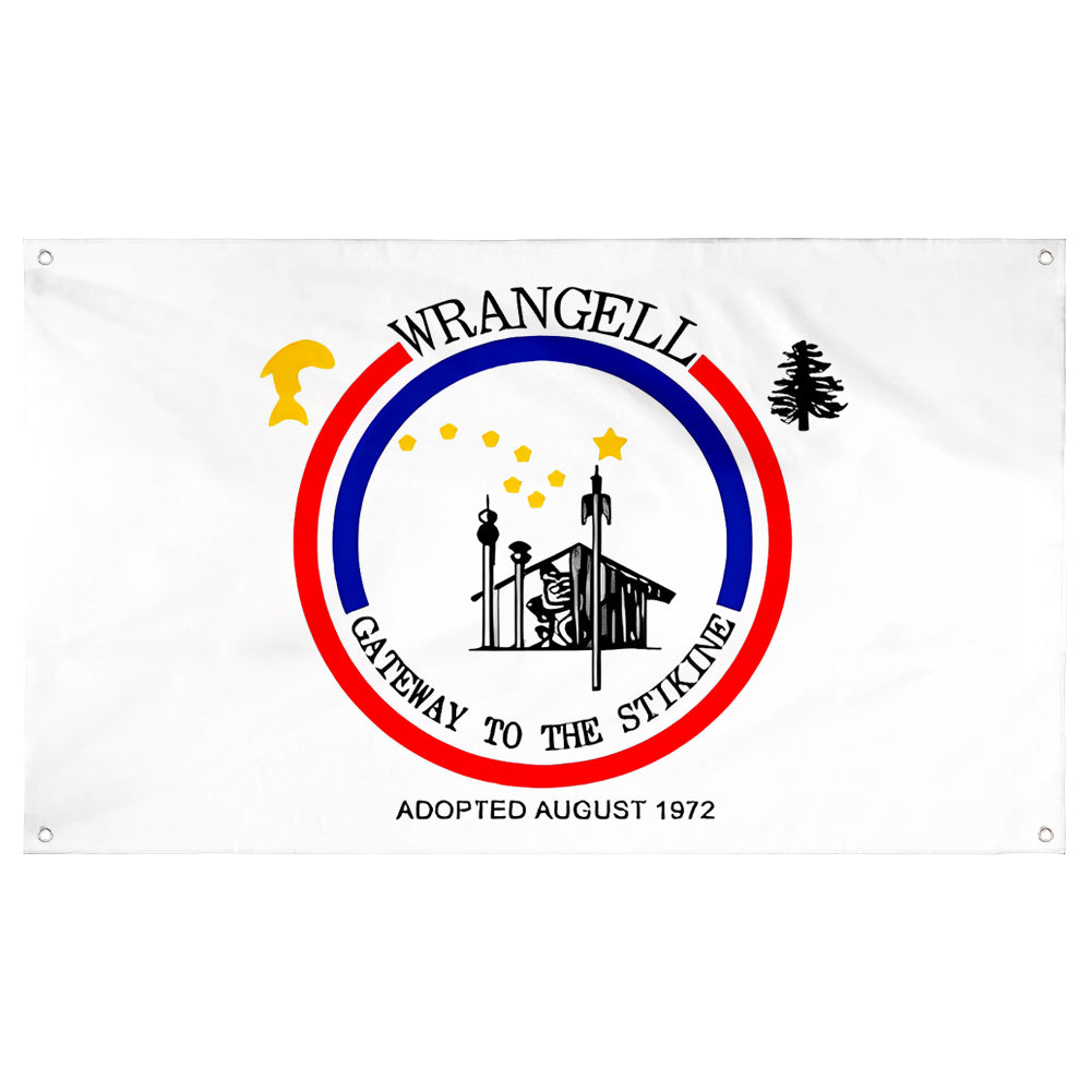 Fyon Wrangell, Alaska Flag Banner