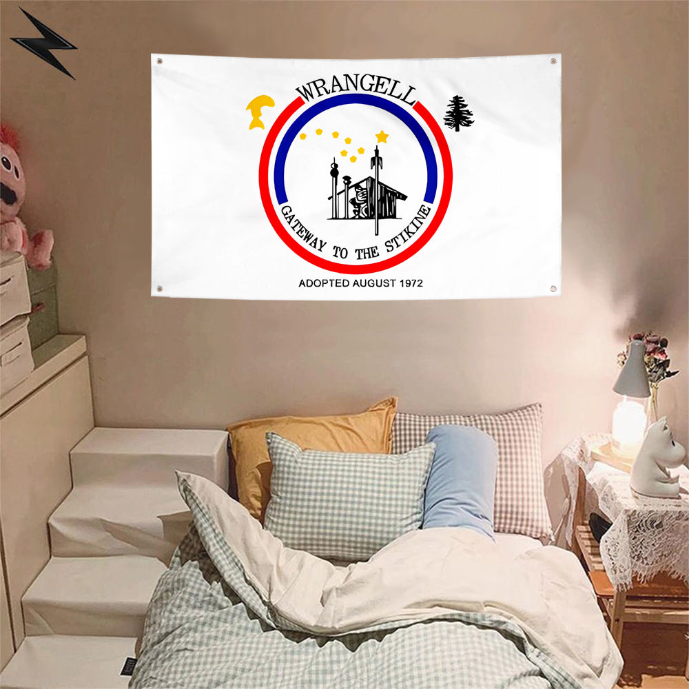 Fyon Wrangell, Alaska Flag Banner