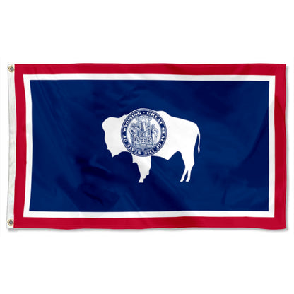 Fyon Wyoming Flag Banner