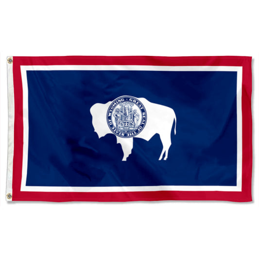 Fyon Wyoming Flag Banner