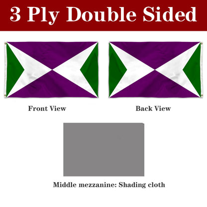 Fyon Yabucoa, Puerto Rico Flag Banner