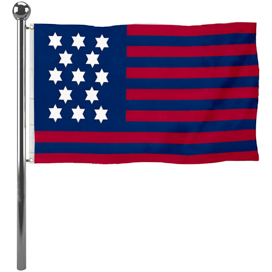 Fyon Yorktown Simcoe (U.S. 13 Star) Flag Banner
