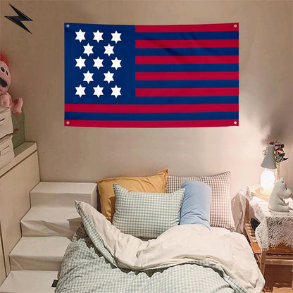 Fyon Yorktown Simcoe (U.S. 13 Star) Flag Banner