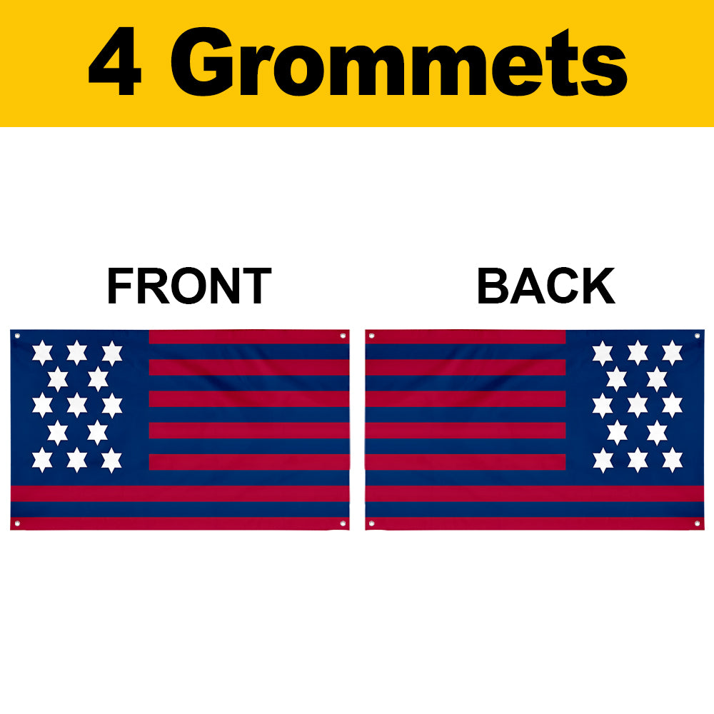 Fyon Yorktown Simcoe (U.S. 13 Star) Flag Banner