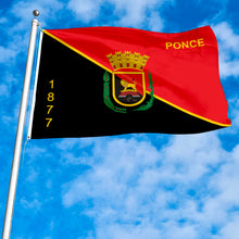 Fyon Ponce, Puerto Rico Flag 1877 Banner 92523