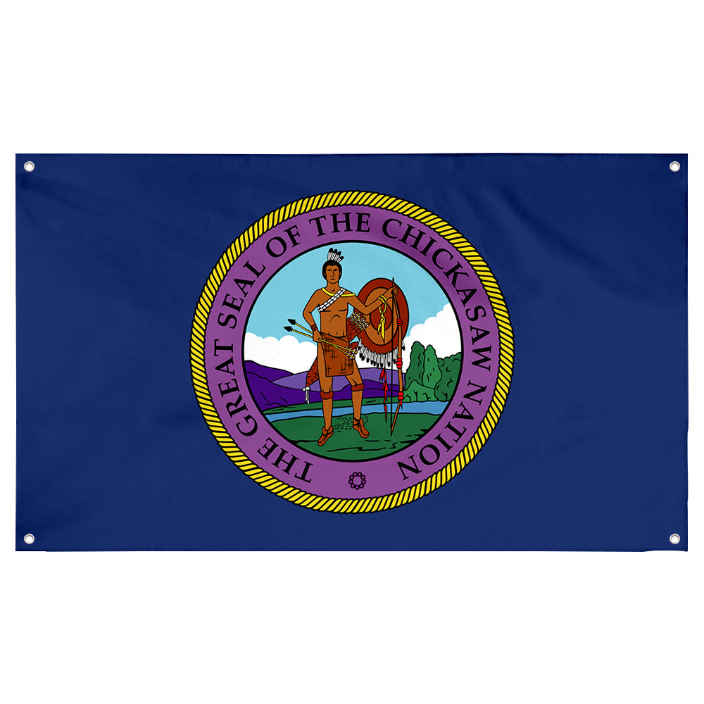 Fyon the Chickasaw Nation Flag Banner