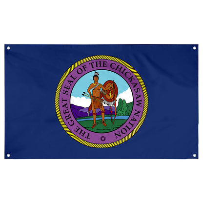 Fyon the Chickasaw Nation Flag Banner