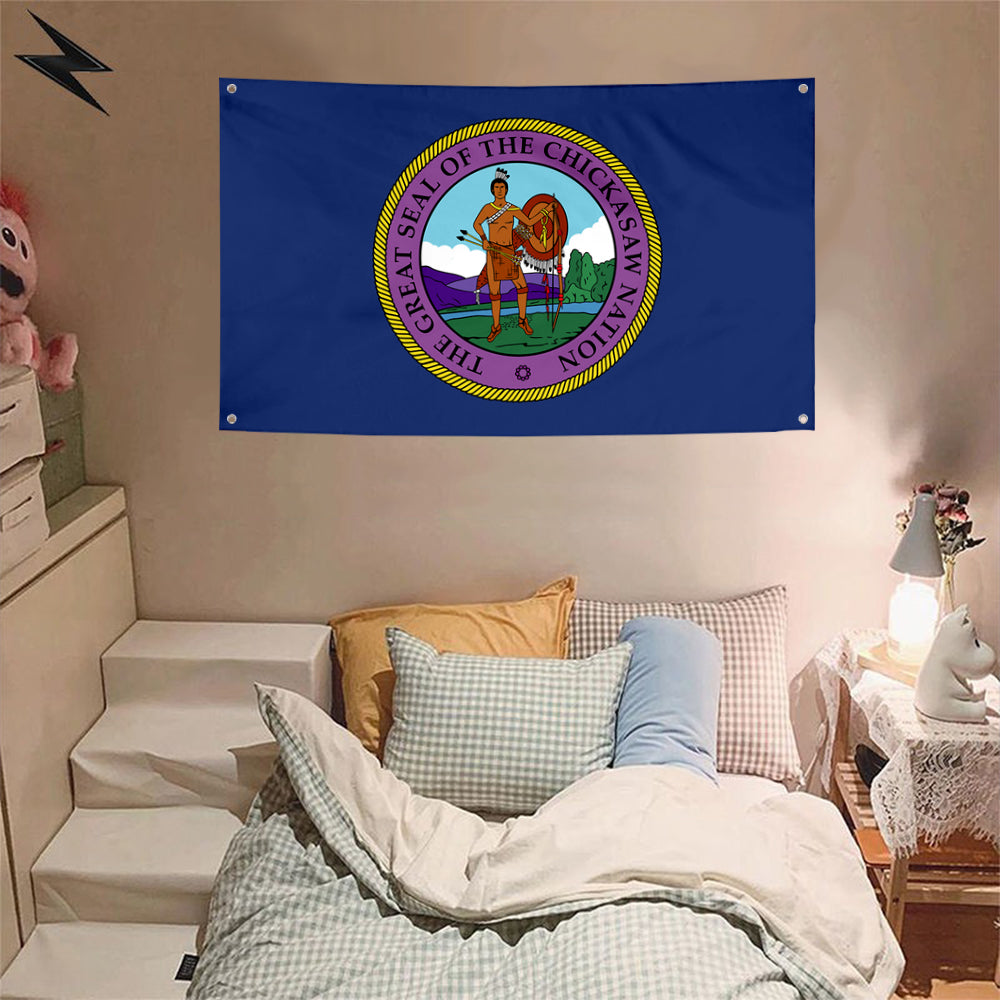 Fyon the Chickasaw Nation Flag Banner