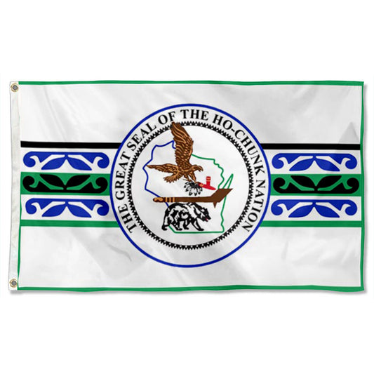 Fyon the Ho-Chunk Flag Banner