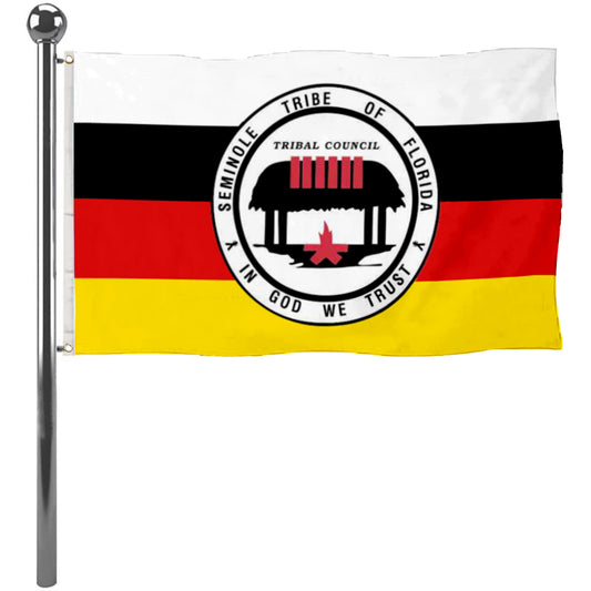 Fyon the Seminole Tribe of Florida Flag Banner