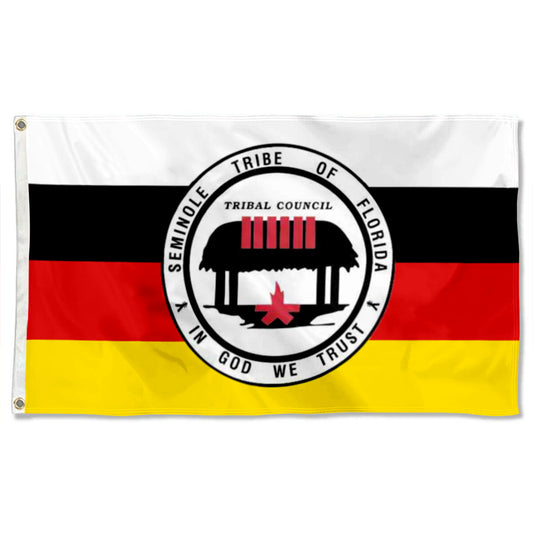 Fyon the Seminole Tribe of Florida Flag Banner