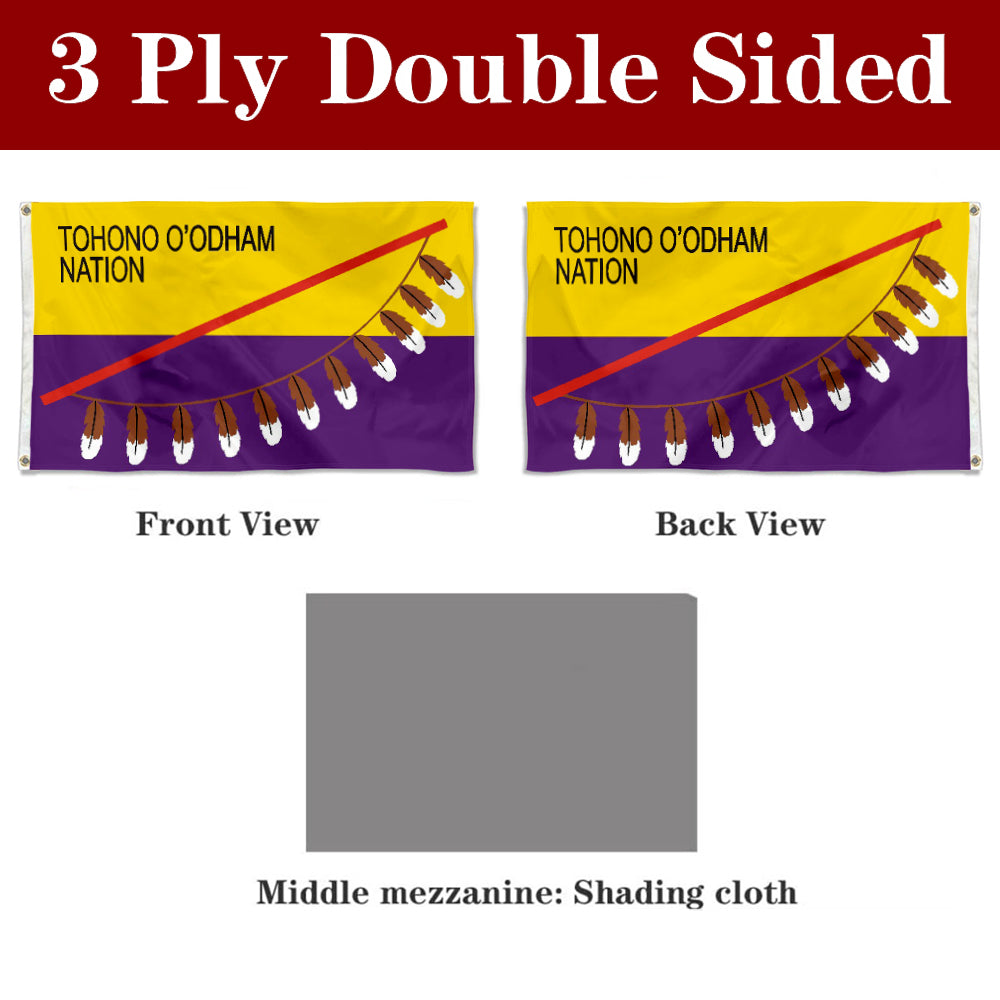 Fyon the Tohono Oʼodham Nation Flag Banner