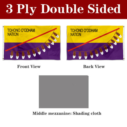 Fyon the Tohono Oʼodham Nation Flag Banner