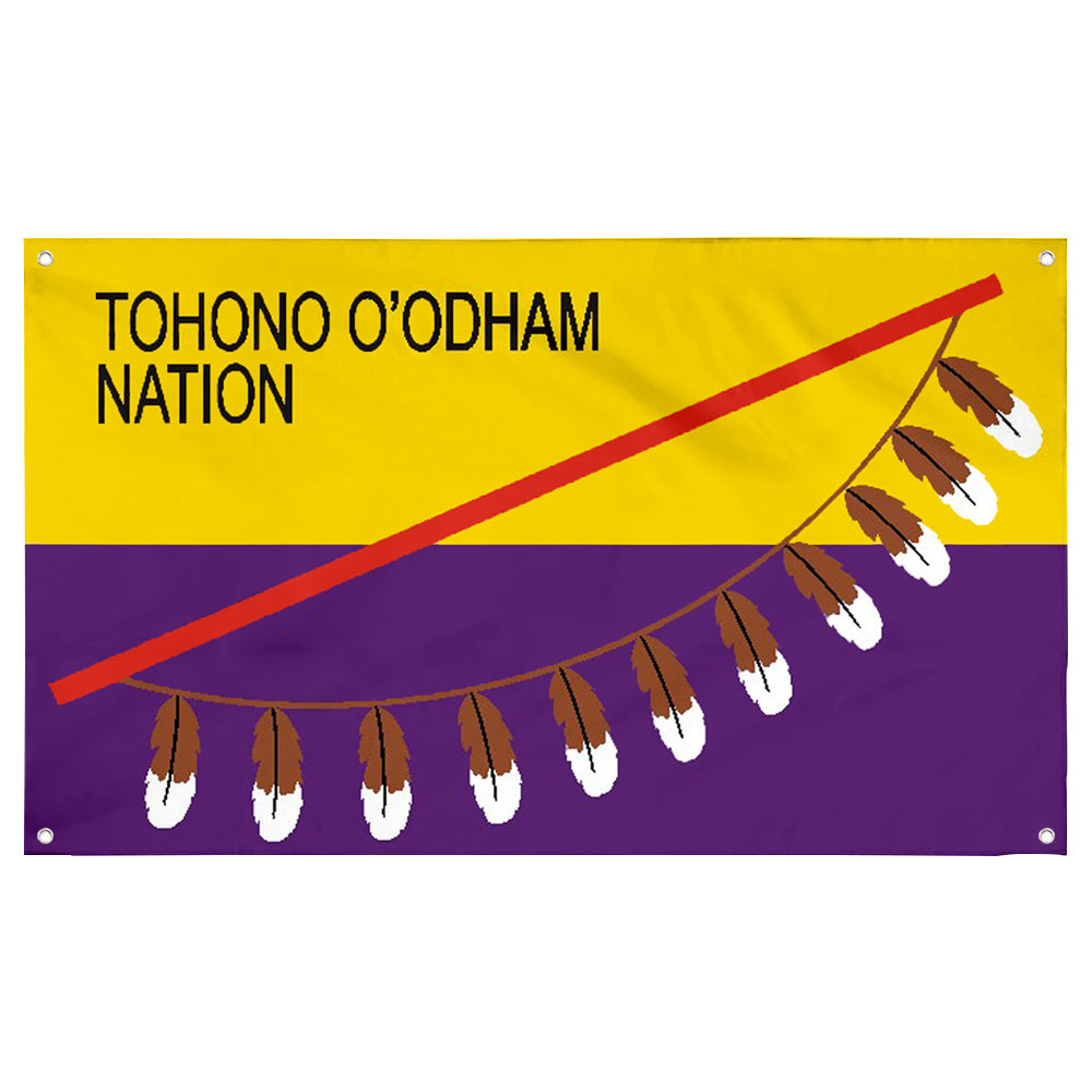 Fyon the Tohono Oʼodham Nation Flag Banner