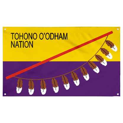 Fyon the Tohono Oʼodham Nation Flag Banner