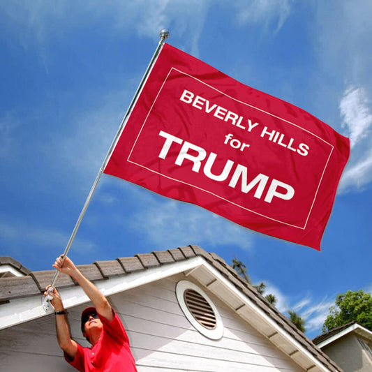 Fyon custom Flag - Beverly Hills For TRUMP
